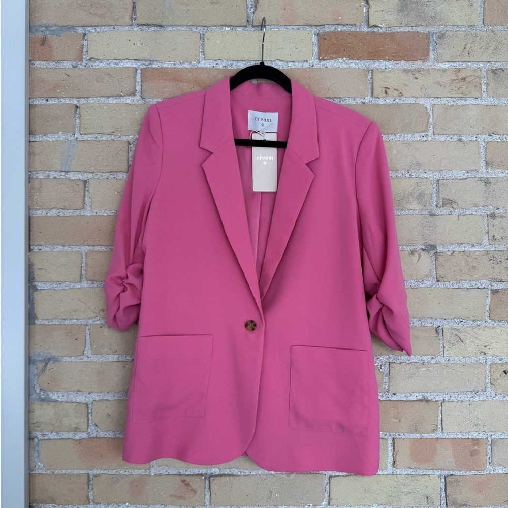 NWT Cream Pink Blazer